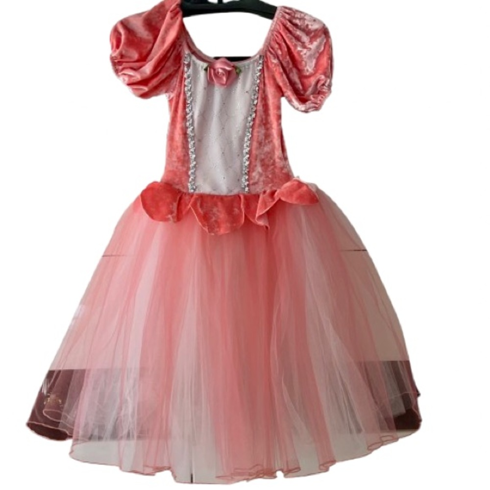 Wish Come True Princess Costume Halloween Pink Tulle Ballet Dance Ballerina11/12